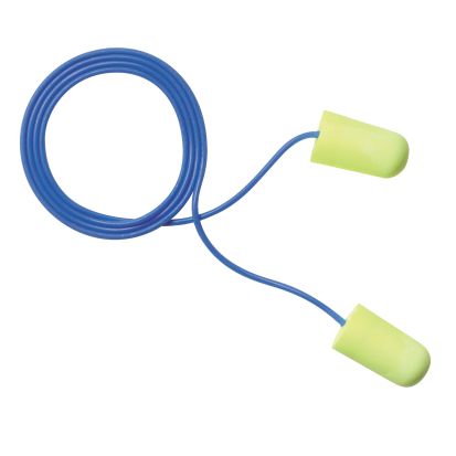 3M™ 7100006342  E-A-Rsoft™ E-A-R™ Earplugs Neons™ Earplugs, 33 dB Noise Reduction, Tapered Shape, CSA Class AL, Disposable, Corded Design