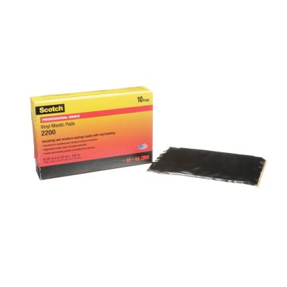 3M™ 7000057502 BOX Scotch®Scotchrap™ Corrosion Protection Tape, All-Weather Premium Grade, 100 ft Length, 2 in Width, 10 mil Thickness, PVC, Black