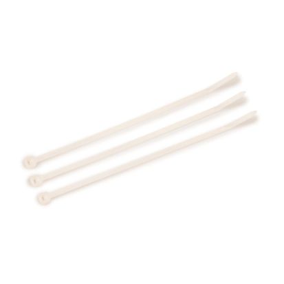 3M™ 7000031859  Standard Cable Tie, 15 in L x 0.18 in W x 0.054 in THK, Nylon 6/6, Natural