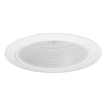 Acuity Brands JUNO® 215 WWH Downlight Enclosed Baffle Trim, 6-1/4 in OD, Halogen/Incandescent Lamp, For Use With IC20, IC20W, IC20S, IC20R, IC20N, IC20NW, TC20, TC20S Series Housing