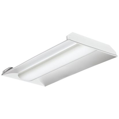 Acuity Brands Lithonia Lighting® 2VTL4 48L ADP EZ1 LP840 Rectangular Traditional Volumetric Troffer,) LED-Static Lamp, 120 to 277 VAC, Steel Housing