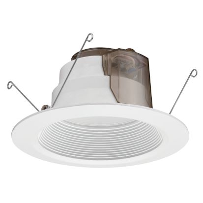 Acuity Brands Lithonia Lighting® Lightolier Calculite® 6BPMW LED M6 Round Retrofit LED Module, LED Static Lamp, 120 VAC