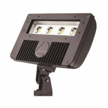 Acuity Brands Lithonia Lighting® DSXF2 LED P1 50K M2 Floodlight, (1) LED Lamp, 120 to 277 VAC, Gloss Housing
