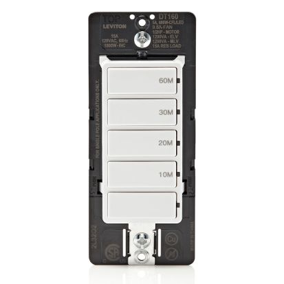 Leviton DT160-1LW Countdown Timer Switch