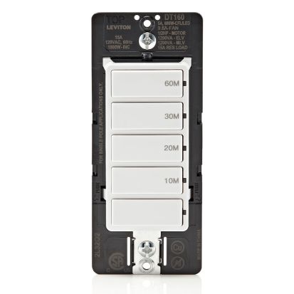 Leviton DT160-1LW Countdown Timer Switch
