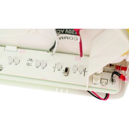 Lithonia Lighting ECRG HO SQ M6 Square Head Emergency Light/Exit Combo