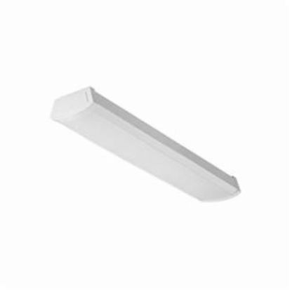 Acuity Brands Lithonia Lighting® FMLWL 48 840 Low Profile Linear LED Wraparound,) LED Static Lamp, 120 VAC, Gloss Housing