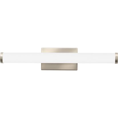 Lithonia Lighting FMVCCL 24IN MVOLT 30K 90CRI BN M6 Bracket Contemporary Cylinder Decorative Round Vanity Light