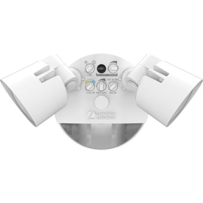 Lithonia Lighting HGX LED 2RH ALO SWW2 120 PIR WH M2 Security Homeguard Floodlight