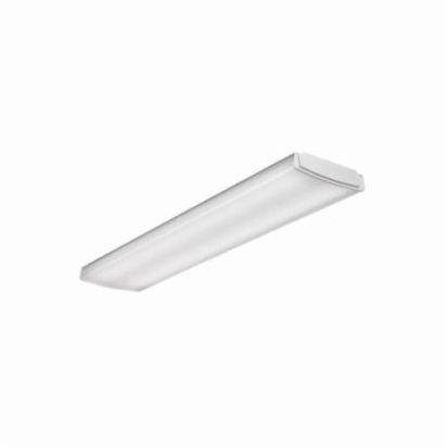 Acuity Brands Lithonia Lighting® LBL4 LP840 LBL4 Curved Basket Low Profile Wraparound,) LED Lamp, 120/277 VAC, High Gloss Baked White Polyester Housing