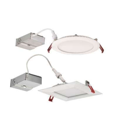 Lithonia Lighting WF6 ADJ SWW5 90CRI MW M6 Contractor Select Adjustable Downlight