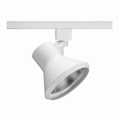 Acuity Brands JUNO® Trac-Lites™ R552 WH Line Voltage Track Head, Incandescent/PAR30 Lamp, 120 VAC, Flared Step Head, 5 in Max Extension