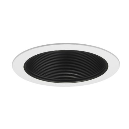 Acuity Brands JUNO® VuLITE® V3024W-WH Conical Baffle Trim, 6 in ID x 7-3/4 in OD, Incandescent Lamp
