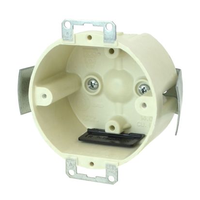 ALLIED MOULDED PRODUCTS 9338-ESK 3.50 X 2.00IN 14.0CU-IN EARS SNAP BRACKET SPEED KLAMPS ROUND FIXTURE OUTLET