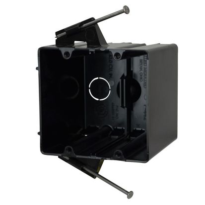 Allied Moulded flexBOX® P-442 Electrical Box, Polycarbonate, 43.5 cu-in, 2 Gangs, 4 Outlets, 2 Knockouts