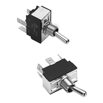 Emerson Electric McGill® 01210001N Multi-Pole Toggle Switch, 125/250 VAC, 15/10 A, 3/4 hp, DPST
