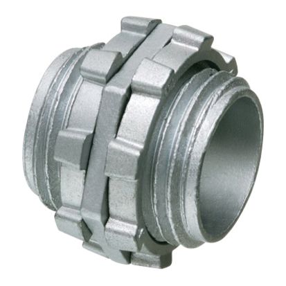 Arlington SNAP-TITE® 260 Box to Box Conduit Connector With Box-to-Box Locknut, 1/2 in Trade, Die Cast Zinc