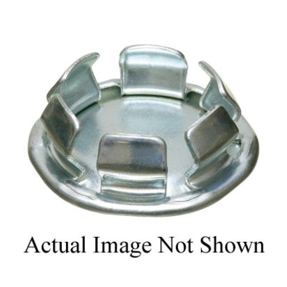 Arlington 903 Snap-In Blank, 1 in, For Use With Knockout, Steel, Zinc Plated