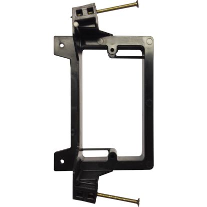 Arlington LVN1 LV Series 1-Gang Low Voltage Mounting Bracket, For Use With Cable Management System, Bolt-On Mount, Plastic