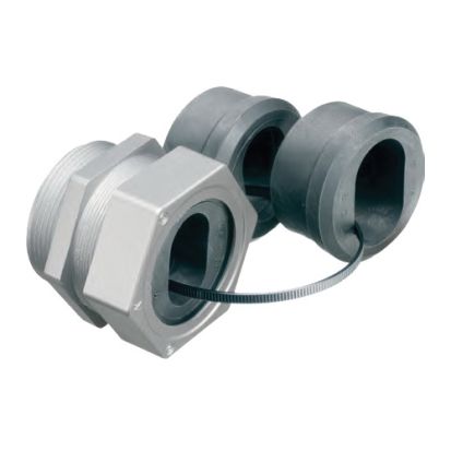 Arlington WTC210 Gland Service Entrance Cable Connector, 2 in Knockout, (3) 3/0 to 4/0 AWG Conductor, Die Cast Zinc
