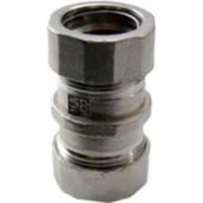 Atkore Calbrite™ PIPE INDUSTRIES S60500CC00 1/2" SS316 COMPRESSION COUPLING