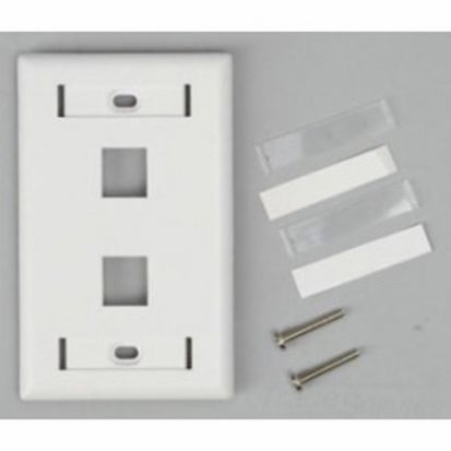 Belden AX103922 KeyConnect Style Faceplate With ID Window