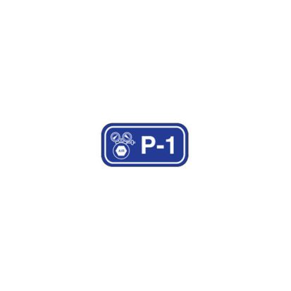 Brady® 105694 Rectangular Energy Source Tag, 1-1/2 in H x 3 in W, White on Blue, B-401 Polystyrene