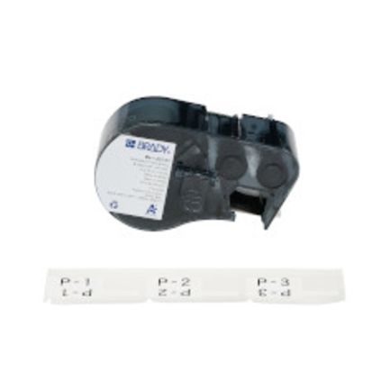 Brady M4-1-425-FP P-Flag Matte Polypropylene Labels