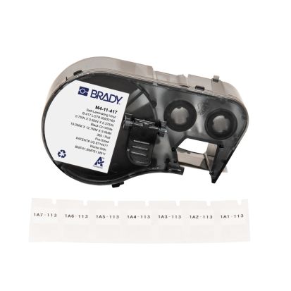 Brady M4-11-427 SelfLam Vinyl Wrap Labels 0.75x0.5 in