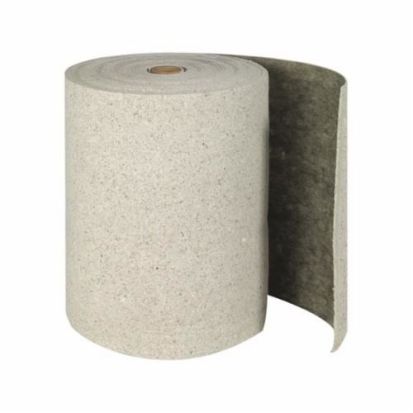 Brady SPC® Re-Form® Plus RFP328-DP 2-Ply Heavyweight Fire Retardant Perforated Absorbent Roll, 150 ft L x 28-1/2 in W, 54 gal Absorption, Cellulose