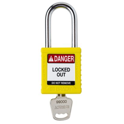 Brady SDPL-YLW-38ST-KD Padlocks