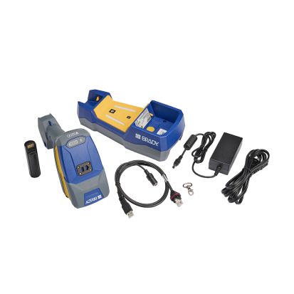 Brady V3200 178578 Industrial Wireless Bluetooth Barcode Scanner with Industrial Protocol V1400 Cradle
