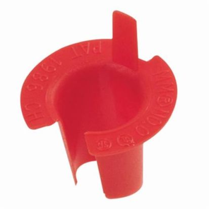 Bridgeport® 1002 Anti-Short Conduit Bushing, 12 to 4 AWG, 10 to 2 AWG, 10 to 3 AWG, 2 to 1 AWG AC Cable, 2 in Trade, Plastic, Plain