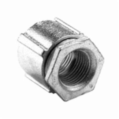 Bridgeport® 1122-AL 3-Piece Conduit Coupling, 3/4 in, For Use With Threaded IMC/Rigid Conduit, Aluminum, Plain