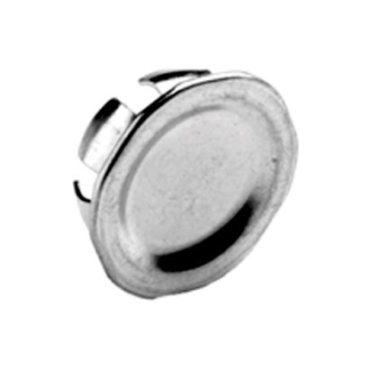Bridgeport® 1696 Knockout Plug, 2 in, Steel, Electro-Plated Zinc