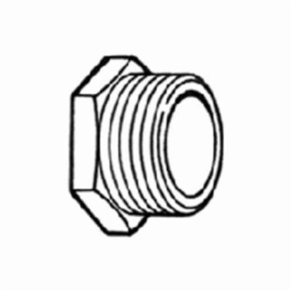 Bridgeport® 1791-DC Extra Long Conduit Nipple, 1/2 in, For Use With Rigid and IMC Conduit, Die Cast Zinc