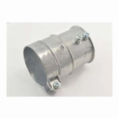 Bridgeport® 286-DC Transition Coupling, 2 in, For Use With FMC/EMT Conduit, Die Cast Zinc, Ball Burnished/Mirror Smooth