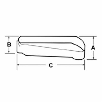 Bridgeport® MLB-44 Type LB Raintight Mogul Conduit Body, 1-1/4 in Hub, 30.5 cu-in, Aluminum, Enamel Painted