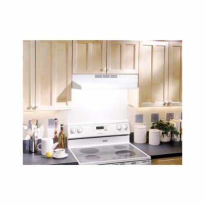 Broan® 413001 41000 2-Speed Non-Ducted Rocker Switch Range Hood, 120 VAC, 2 A, 2850 rpm Speed, Domestic