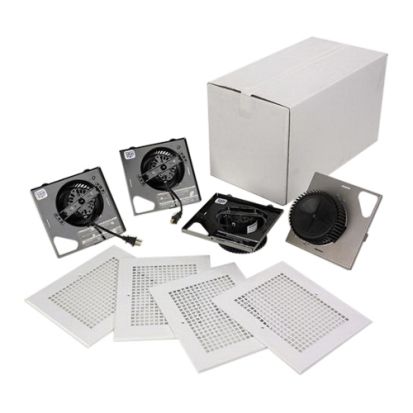 Broan® 80RDF Fan Finish Pack With Metal Grille, For Use With RDH Housing Pack, 10-1/4 in L x 10-1/4 in W Grille