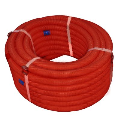 CANTEX A51AEB1R EZ-Flex Electrical Non-Metallic Tubing, 1/2 in Trade, 0.63 in ID x 0.848 in OD, 200 ft/Coil L, PVC