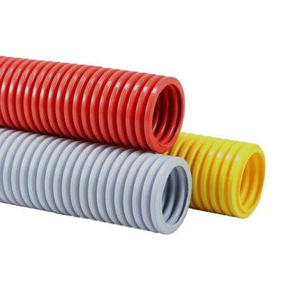 CANTEX EZ FLEX A51BA11 Flexible Conduit Straight Electrical Non-Metallic Tubing, 1 in Trade, 0.999 in ID x 1.305 in OD, 10 ft L, PVC