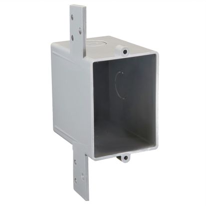 CANTEX EN16SB EZ-Box ENT Switch/Outlet Box, 1 Gang, 16 cu-in Capacity