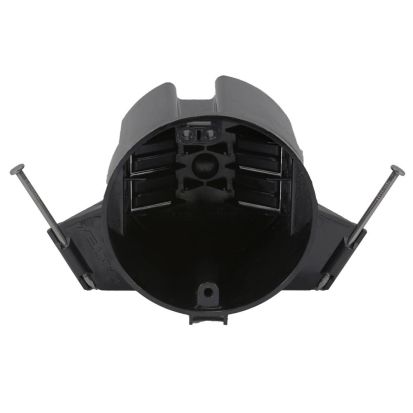 CANTEX EZ BOX EZ18CN Non-Metallic Ceiling Box With Wire Clamp, Nail, PVC, 18 cu-in, 3.88 in L x 2.68 in H