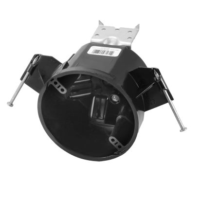 CANTEX EZ25CF-HW EZ-Box Heavy Wall Ceiling Fan Box With L-Bracket, Wire Clamp, Polycarbonate, 25 cu-in Capacity, 4 in W x 3 in D x 4 in H