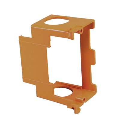 CANTEX EZLVSB EZ-Box 1-Gang Add-On Low Voltage Bracket, For Use With Low/High Voltage Communication/Cable Installation, PVC