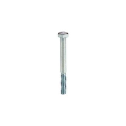 Minerallac 55412-1000 Fully Threaded Tap Bolt, 3/8-16, 3/4 in L Under Head, 2 Grade, Steel, Zinc Plated
