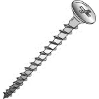 Minerallac® Cully™ 79635J Drywall Screw, Imperial, #6-10, 2 in OAL, Bugle Head, Zinc Plated, Sharp Point, Phillips® Drive