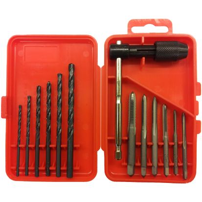 Minerallac 96042 3-Flute Taper Point Tap and Drill Set