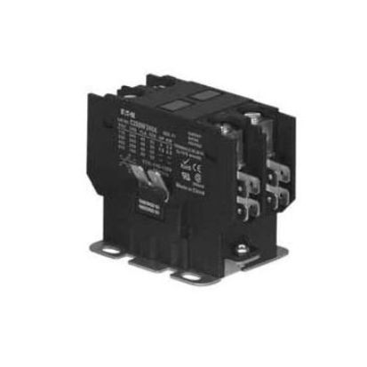 EATON Cutler-Hammer Series C25FNF360A F-Frame Non-Reversing Definite Purpose Contactor, 110 to 120 VAC V Coil, 60 A Inductive/75 A Resistive, 3 Poles